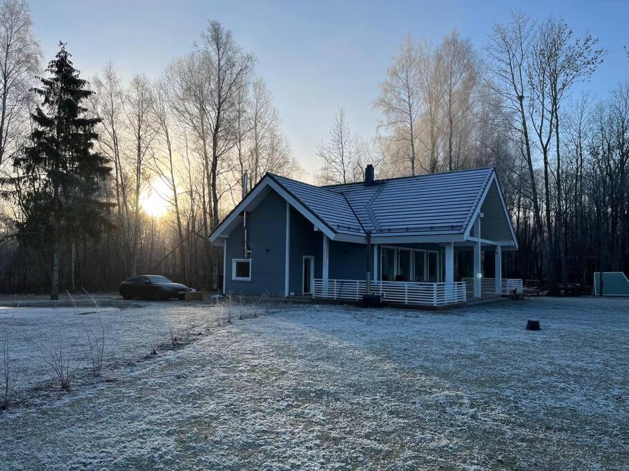 Modern Villa With Sauna & Hot Tub Hiiumaa Exterior foto
